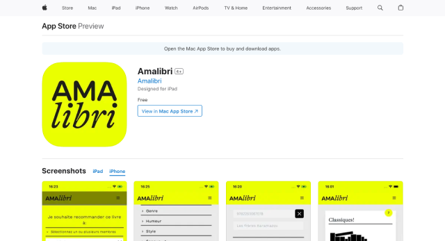 App Amalibri