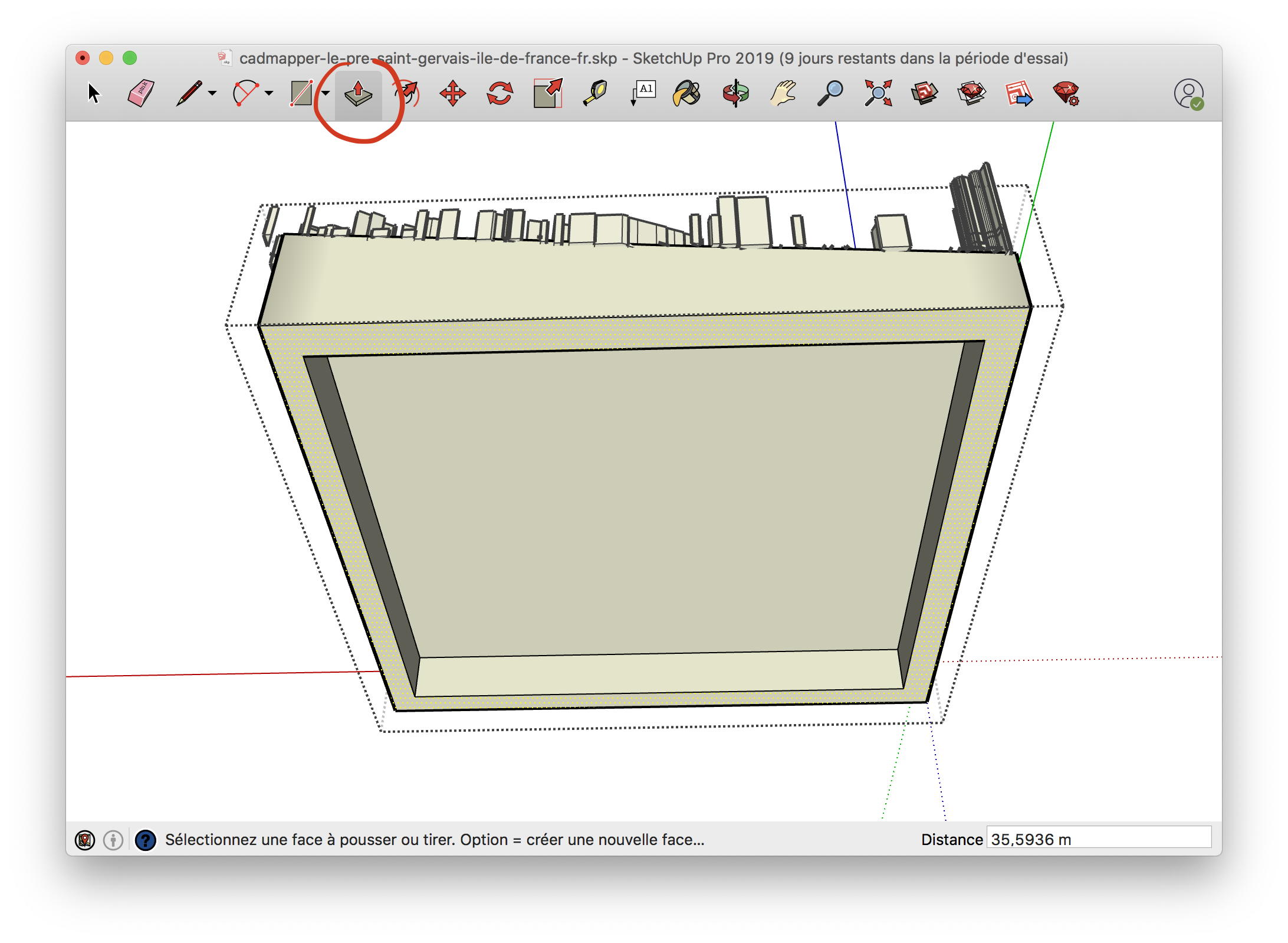 Sketchup pull